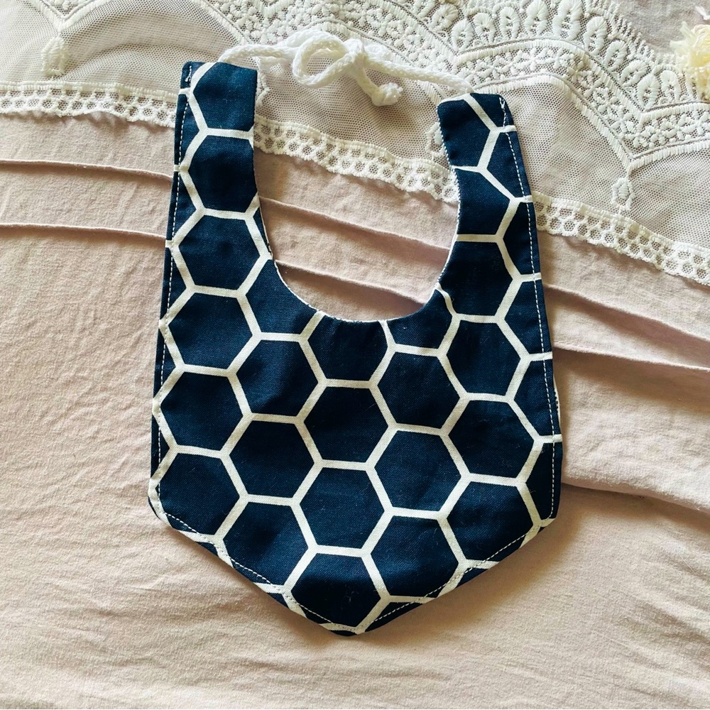 Reversible Handmade Baby bib